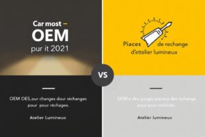 Quelle est la différence entre une pièce oem, oes et adaptable ?